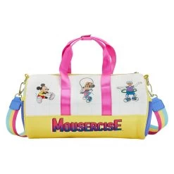 Loungefly Disney Mousercise Duffle Bag -Disney Toys WDTB25484