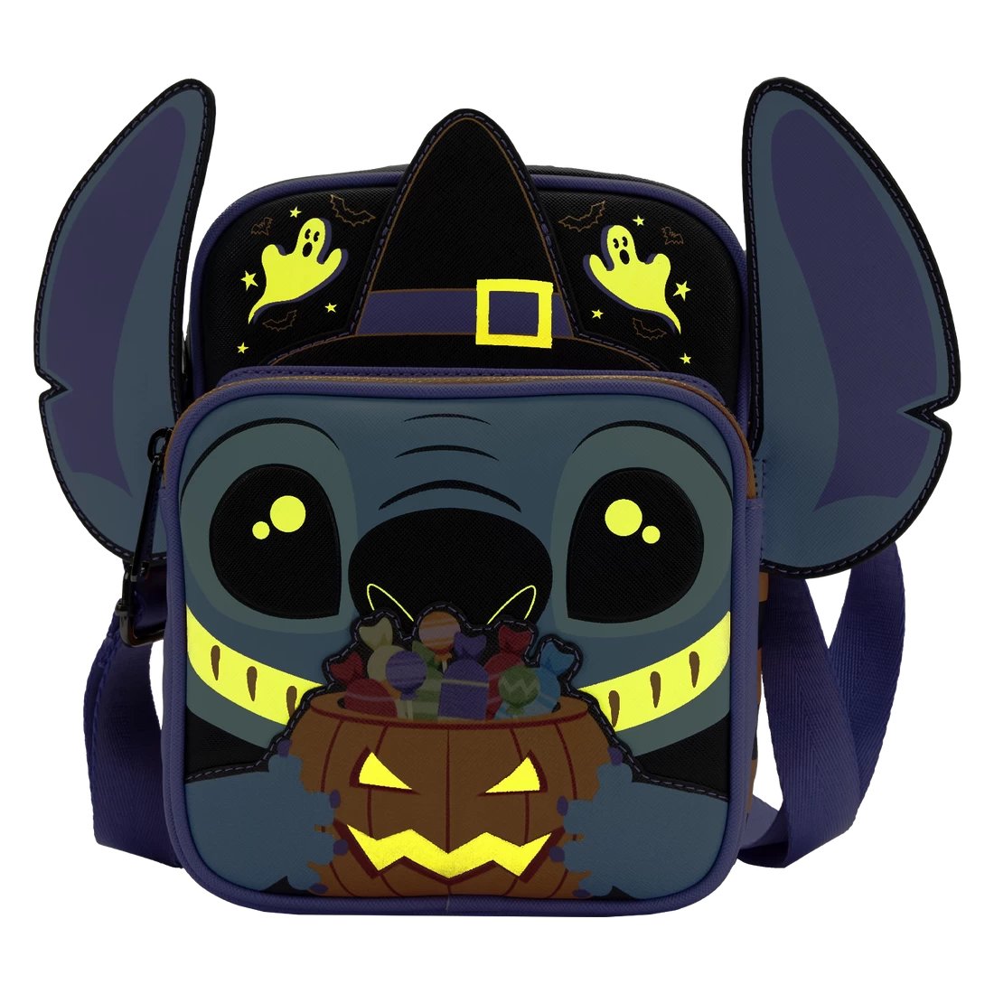 Loungefly Disney Lilo & Stitch Halloween Candy Cosplay Passport Bag 3 Loungefly Disney Lilo & Stitch Halloween Candy Cosplay Passport Bag - Image 3