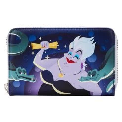 LOUNGEFLY Disney The Little Mermaid Ursula Lair Ziparound Wallet
