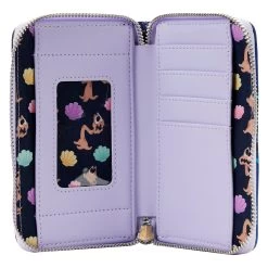 LOUNGEFLY Disney The Little Mermaid Ursula Lair Ziparound Wallet -Disney Toys WDWA2363 LFDISNEYTHELITTLEMERMAIDURSULALAIRZIPAROUNDWALLET1488INSIDE