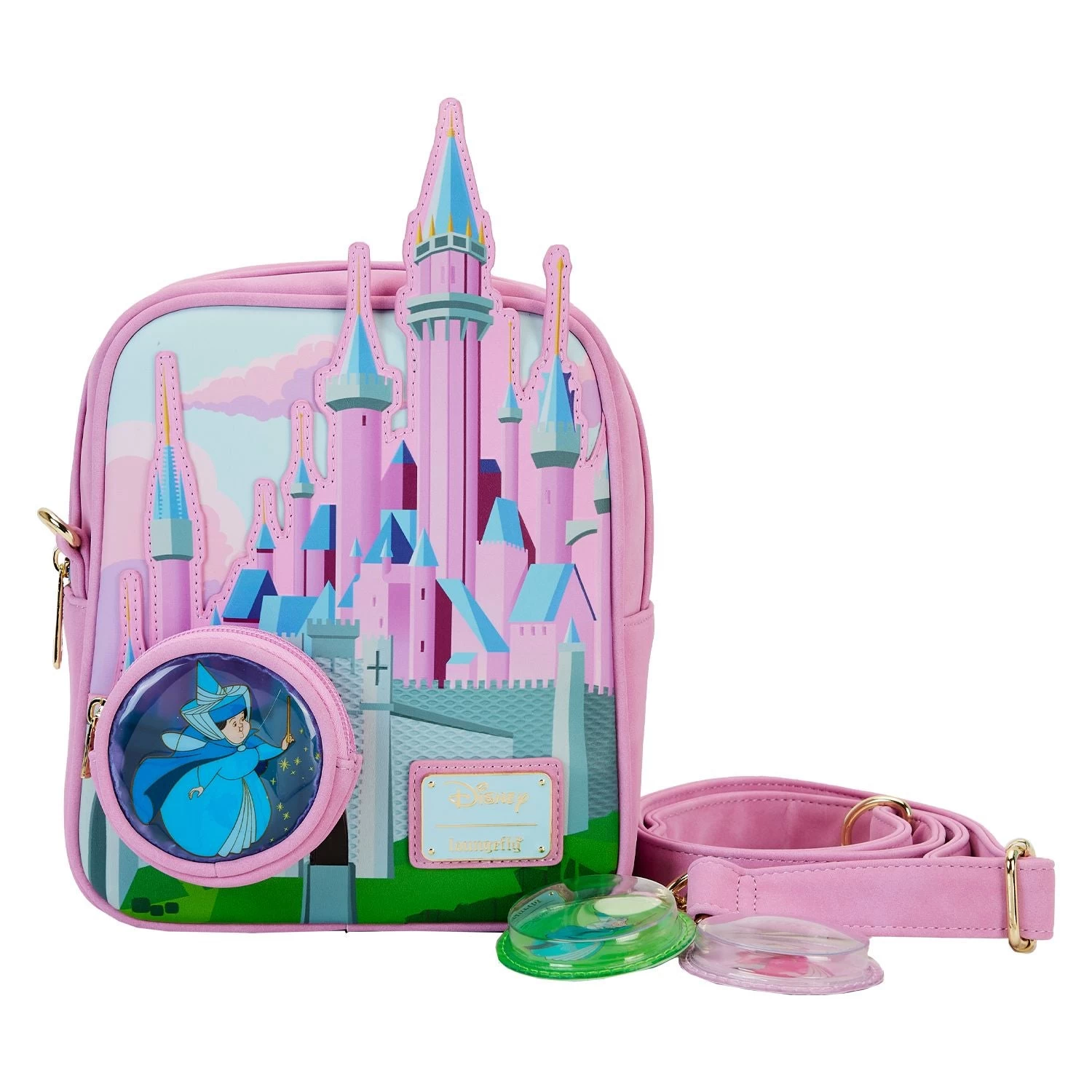 Preorder Loungefly Disney Sleeping Beauty Stained Glass Castle Crossbody 1 Preorder Loungefly Disney Sleeping Beauty Stained Glass Castle Crossbody