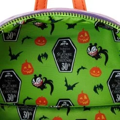 Loungefly Disney Nightmare Before Christmas Scary Teddy Present Mini Backpack -Disney Toys XUb2KAmA
