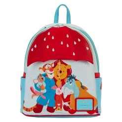 LOUNGEFLY Preorder Disney Winnie The Pooh And Friends Rainy Day Mini Backpack