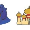 Loungefly Disney Aladdin 30th Anniversary 4 PC Pin Set