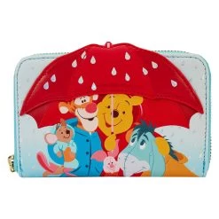Preorder Loungefly Disney Winnie The Pooh And Friends Rainy Day Ziparound Wallet