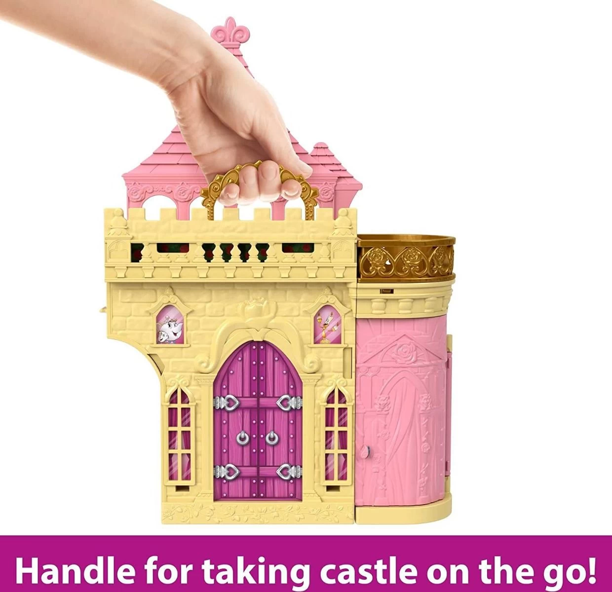 Disney Princess Small Doll With Playset - Belle's Castle HLW94/HLW92 3 Disney Princess Small Doll With Playset - Belle's Castle HLW94/HLW92 - Image 3