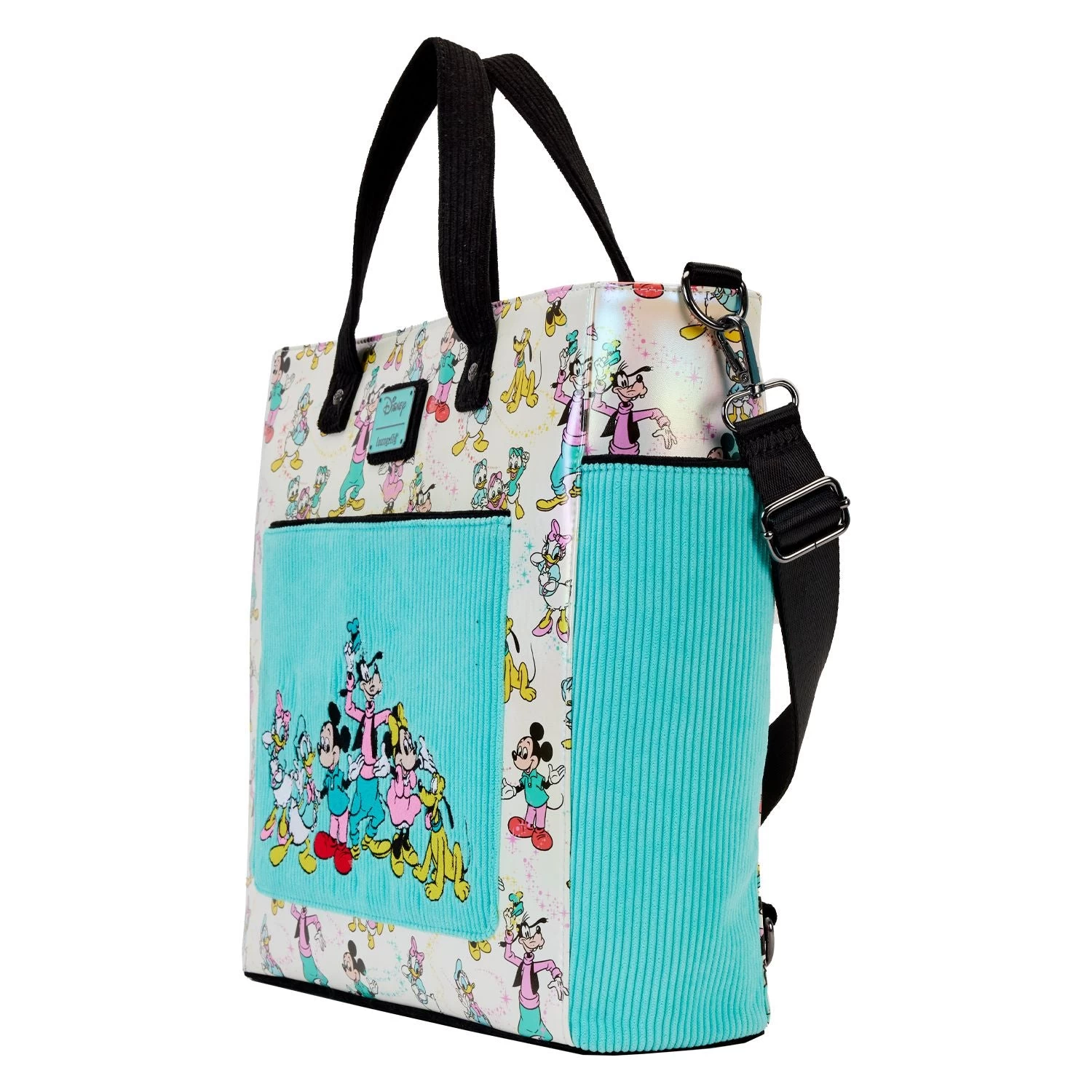 Preorder Loungefly Disney D100 Classic AOP Convertible Tote Bag 2 Preorder Loungefly Disney D100 Classic AOP Convertible Tote Bag - Image 2