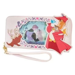 Loungefly Disney Sleeping Beauty Princess Lenticular Wristlet