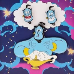 Loungefly Disney Aladdin Genie Mixed Emotions Pin Set -Disney Toys dVGtybSc