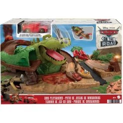 Disney Pixar Cars On The Road Dino Playground Playset