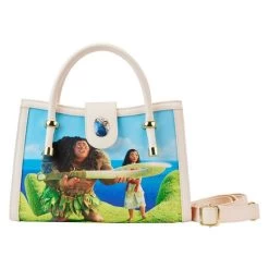 Loungefly Disney Moana Princess Scene Series Crossbody Bag