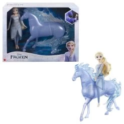 Disney Frozen Fashion Doll Elsa & Nokk Horse Set HLW58