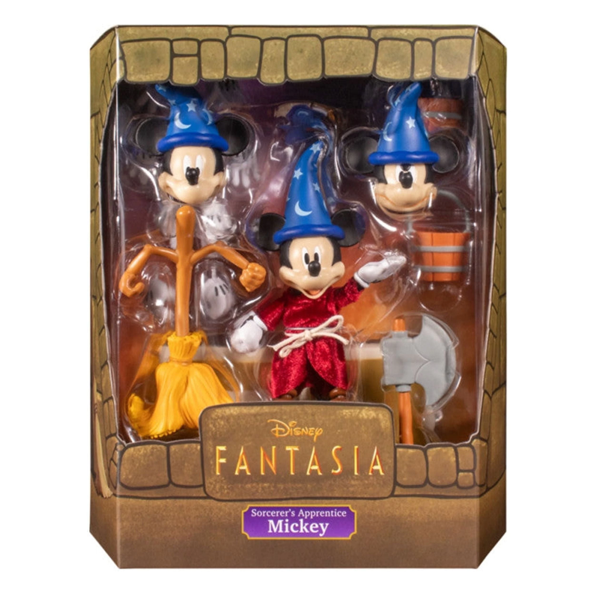 Figure Mickey Mouse Fantasia 7 Inch Ultimate Disney 4 Figure Mickey Mouse Fantasia 7 Inch Ultimate Disney - Image 4