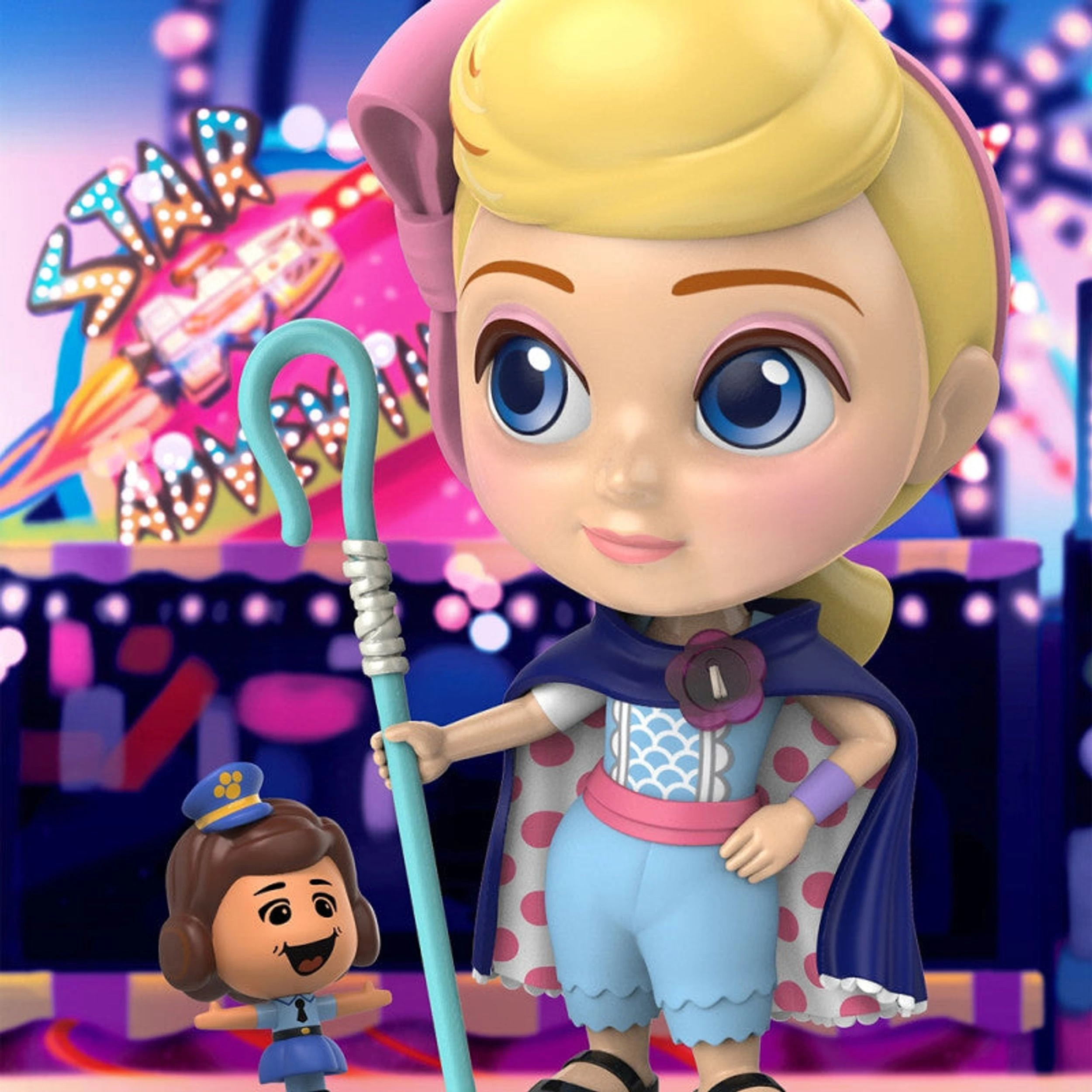 Figure S Bo Peep & Giggle Cosbaby Disney 3 Figure S Bo Peep & Giggle Cosbaby Disney - Image 3