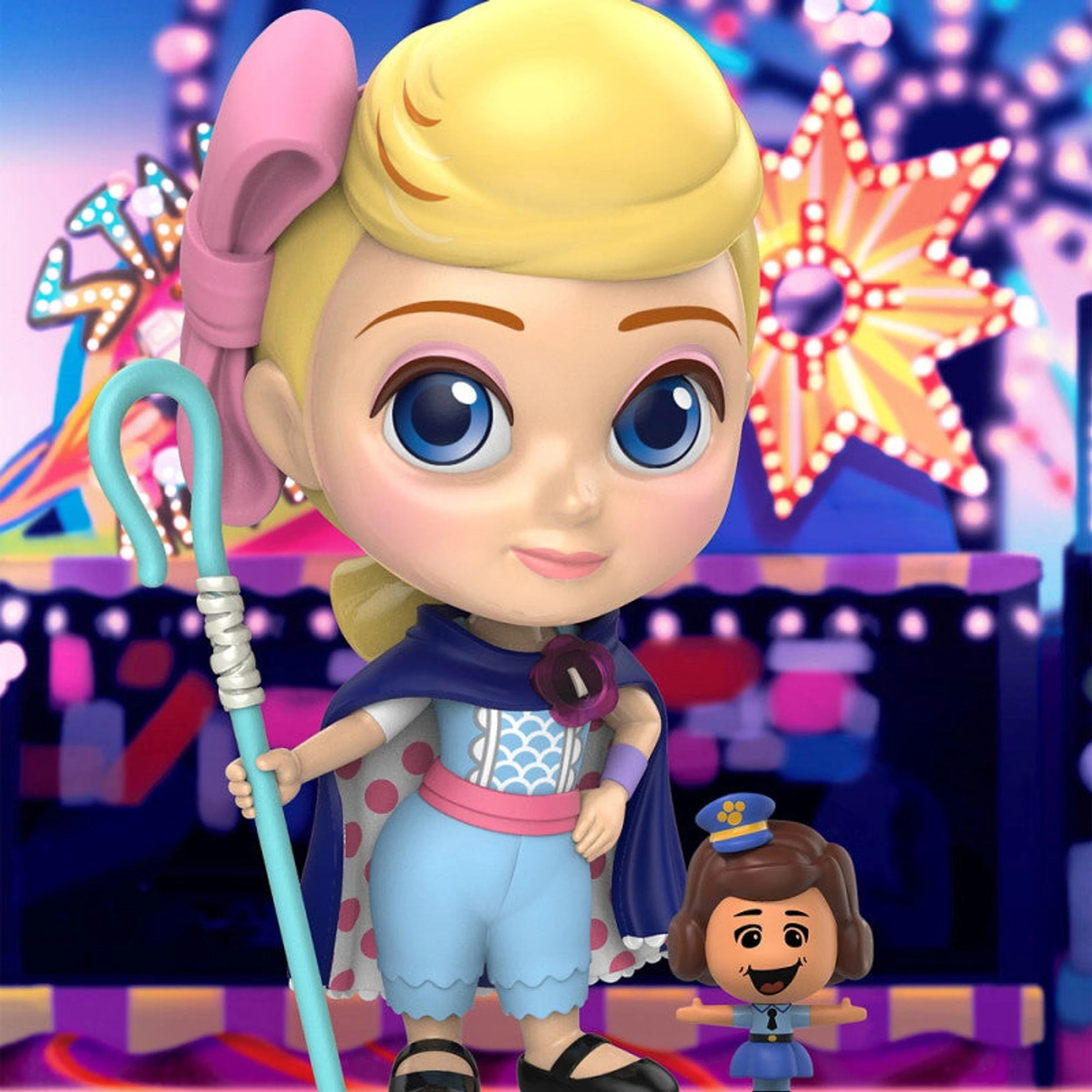 Figure S Bo Peep & Giggle Cosbaby Disney 2 Figure S Bo Peep & Giggle Cosbaby Disney - Image 2