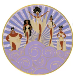 Loungefly Disney Hercules Muses 3" Collector Pin