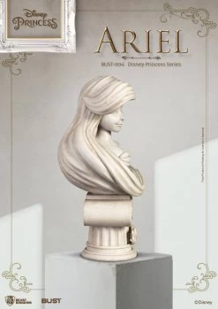 Beast Kingdom Disney Princess Series Ariel Bust Statue 10 Beast Kingdom Disney Princess Series Ariel Bust Statue -Disney Toys hr bkdbust 004 c