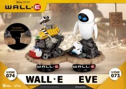 Beast Kingdom Disney Pixar WALL-E Eve Diorama Stage D-Stage Figure Statue -Disney Toys hr bkdds 073 g 162bafd1 194c 402e b73e aa3ba2d54528
