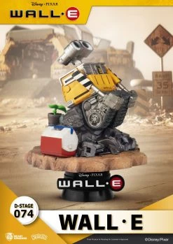 Beast Kingdom Disney Pixar WALL-E Diorama Stage D-Stage Figure Statue