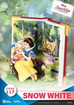 Beast Kingdom Disney Story Book D-Stage Diorama - Snow White -Disney Toys hr bkdds 117 e