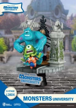 Beast Kingdom Disney Pixar Monsters University Diorama Stage D-Stage Figure Statue -Disney Toys hr bkdds 118dx a