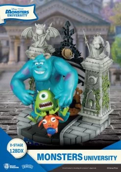Beast Kingdom Disney Pixar Monsters University Diorama Stage D-Stage Figure Statue -Disney Toys hr bkdds 118dx e