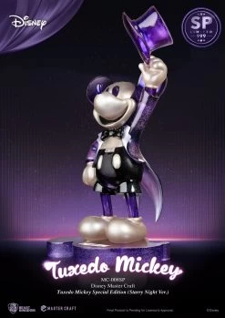 Beast Kingdom Disney Tuxedo Mickey Special Edition (Starry Night Ver.) 1/4 Scale Master Craft Limited Edition Statue -Disney Toys hr bkdmc 008sp b