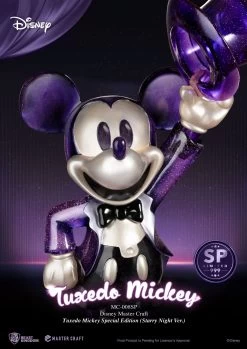 Beast Kingdom Disney Tuxedo Mickey Special Edition (Starry Night Ver.) 1/4 Scale Master Craft Limited Edition Statue -Disney Toys hr bkdmc 008sp d