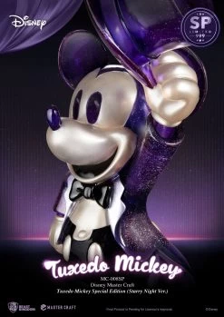 Beast Kingdom Disney Tuxedo Mickey Special Edition (Starry Night Ver.) 1/4 Scale Master Craft Limited Edition Statue -Disney Toys hr bkdmc 008sp f