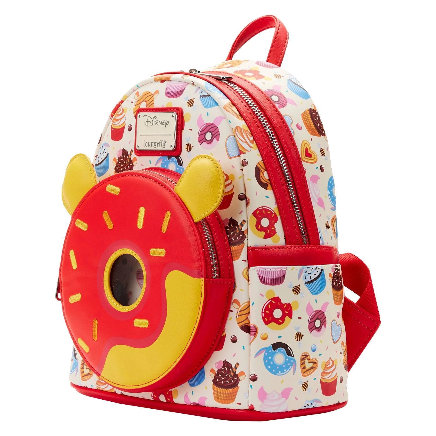 Loungefly Disney Winnie The Pooh Sweets Poohnut Mini Backpack 2 Loungefly Disney Winnie The Pooh Sweets Poohnut Mini Backpack - Image 2