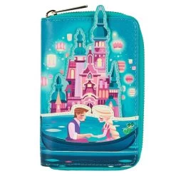 Loungefly Disney Tangled Princess Castle Zip Around Wallet