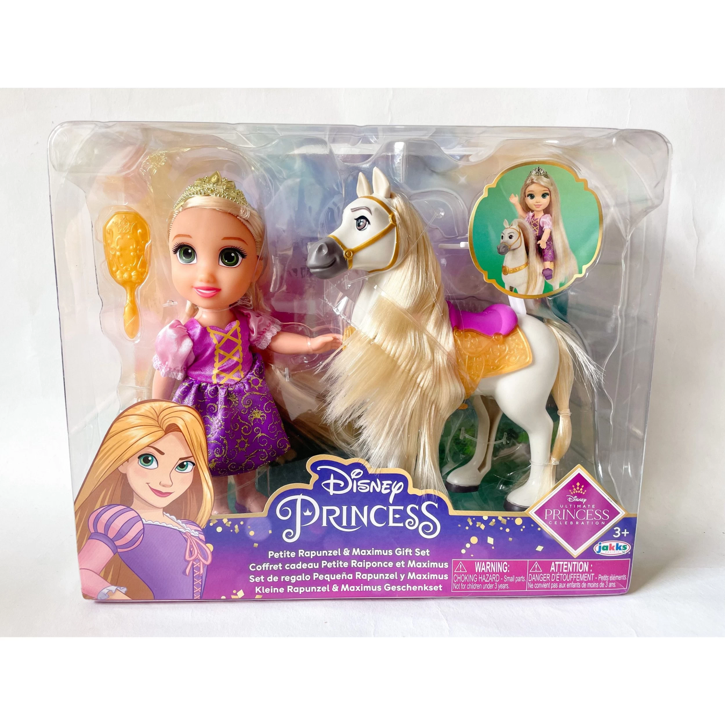 JAKKS PACIFIC Disney Princess Petite Rapunzel & Maximus Gift Set 10 JAKKS PACIFIC Disney Princess Petite Rapunzel & Maximus Gift Set - Image 10