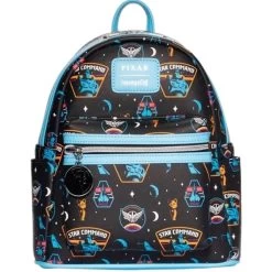 Loungefly Disney Pixar Lightyear Star Command Buzz Lightyear Print Mini-Backpack - Entertainment Earth Exclusive