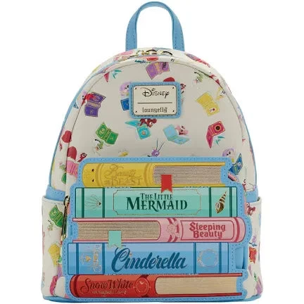 Loungefly Disney Princess Books Classics Mini Backpack 1 Loungefly Disney Princess Books Classics Mini Backpack