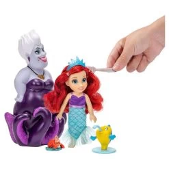 Jakks Disney The Little Mermaid Ariel + Ursula Doll - 15 CM -Disney Toys img 275053 91e3a4044ed961a3d494ef3520032a5e 1