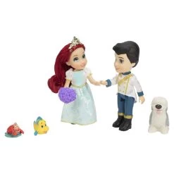 Jakks Disney The Little Mermaid Ariel + Eric Doll - 15 CM -Disney Toys img 276195 6e3ca598994448a95649c13ac0a504e9 1