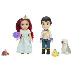 Jakks Disney The Little Mermaid Ariel + Eric Doll - 15 CM -Disney Toys img 276197 a69634e94e022f8ca552be018c251a71 1