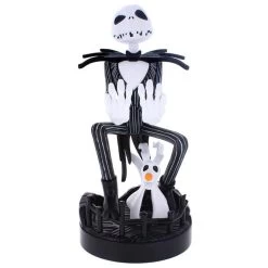 Disney Nightmare Before Christmas Jack Skellington Figure Clamping Bracket Cable Guy