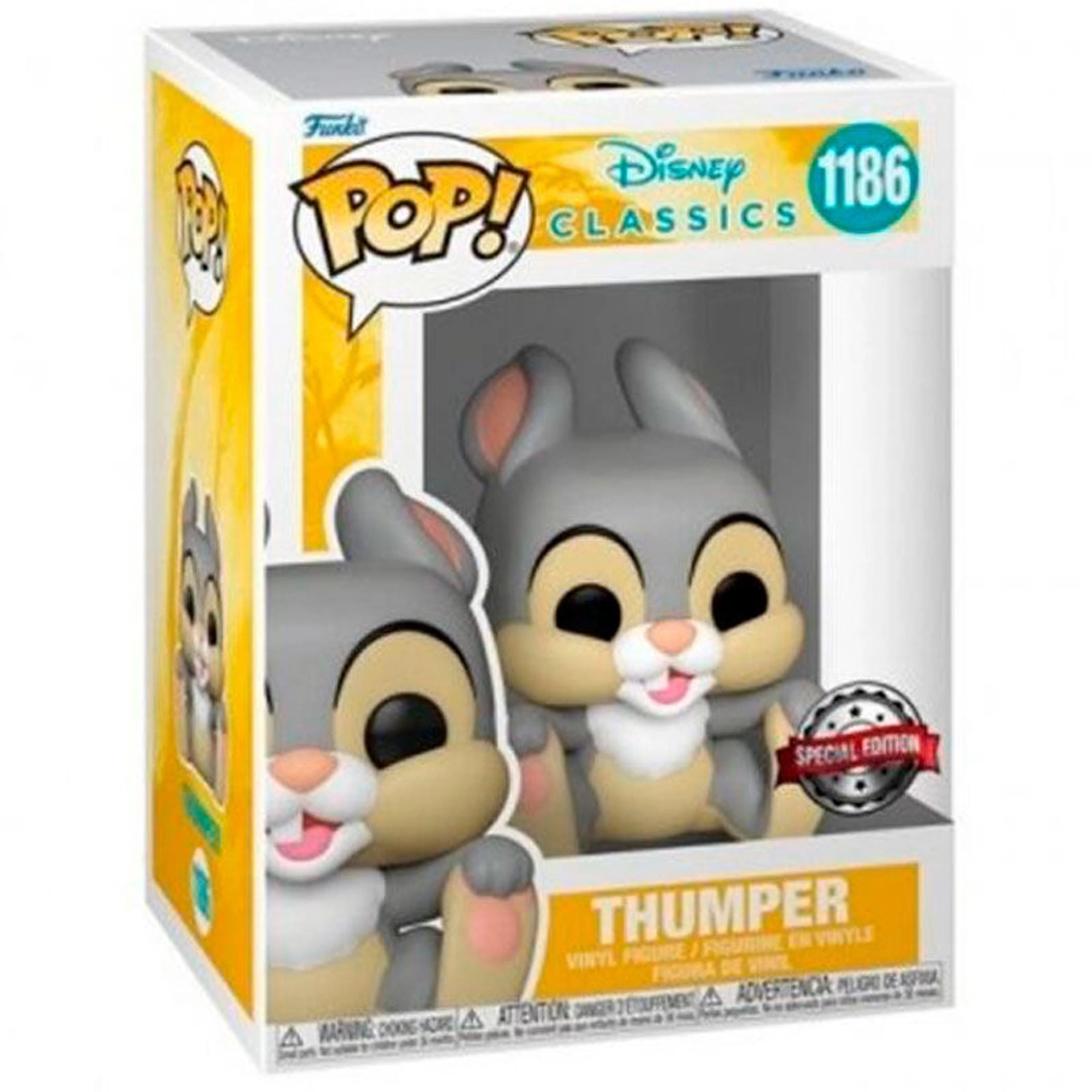 FUNKO Pop Figure Disney Bambi Thumper Exclusive 1 FUNKO Pop Figure Disney Bambi Thumper Exclusive