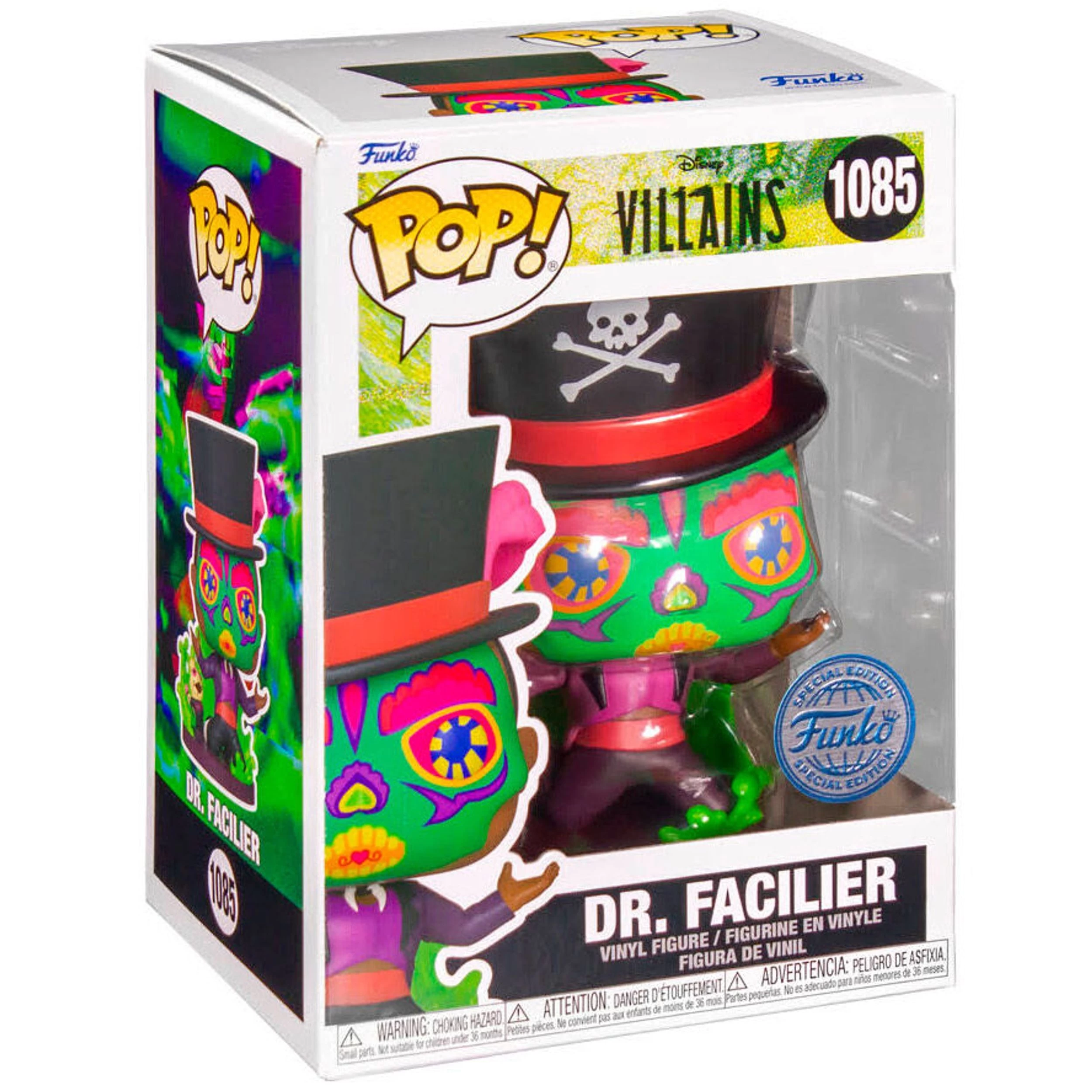 FUNKO Pop Figure Disney Villains Dr Facilier Exclusive