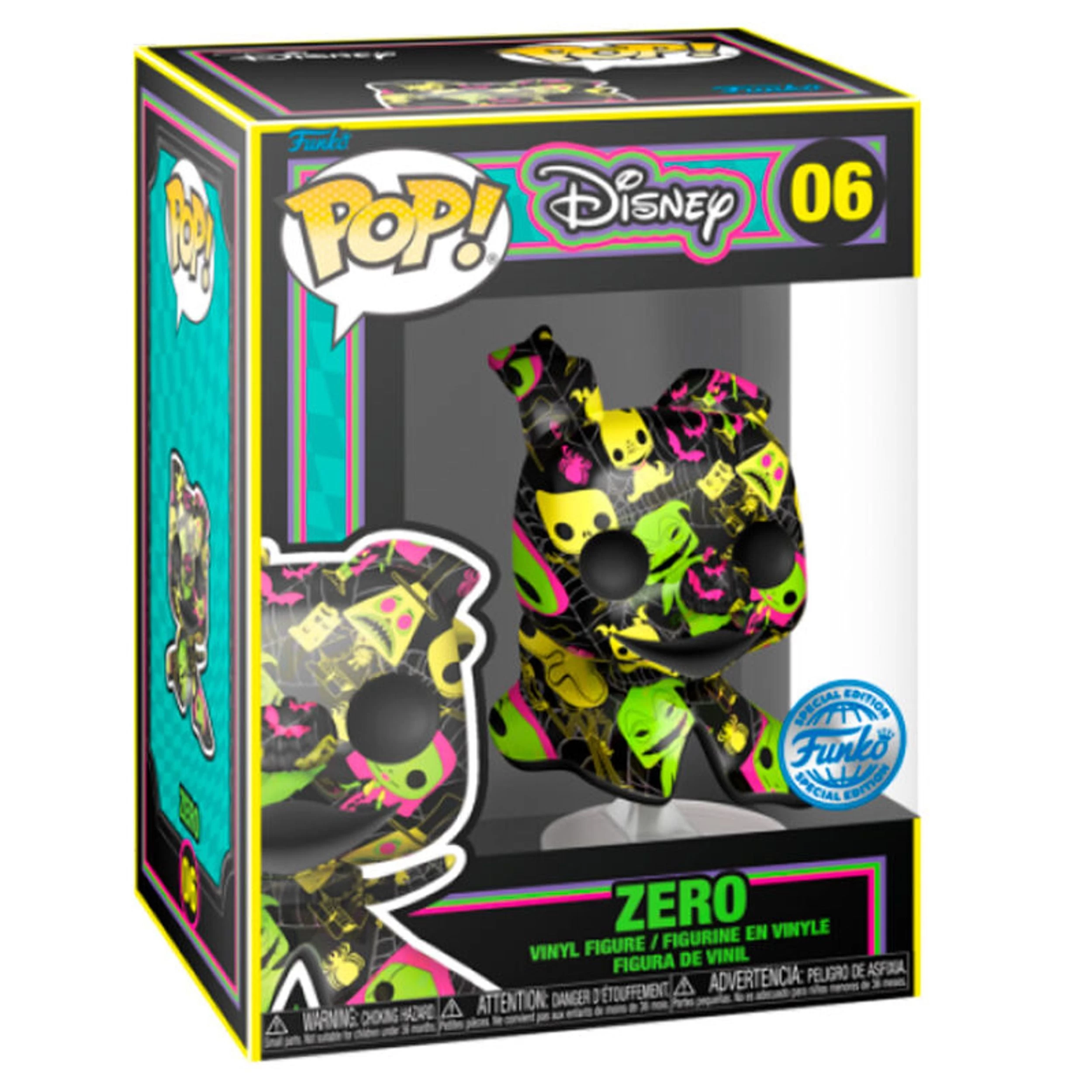 FUNKO Pop Figure Arts Series Disney Nightmare Before Christmas Zero Exclusive 1 FUNKO Pop Figure Arts Series Disney Nightmare Before Christmas Zero Exclusive