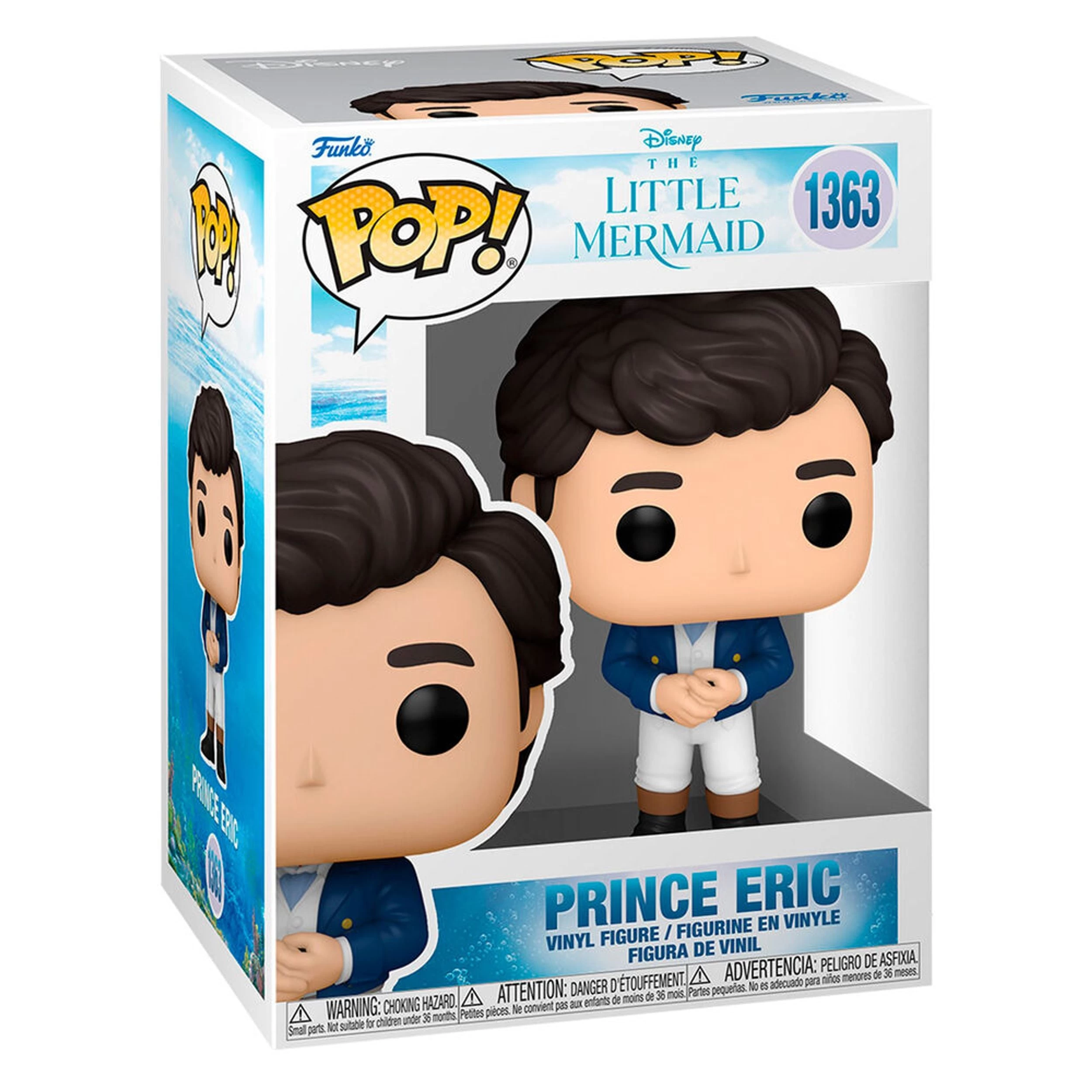 FUNKO POP Figure Disney The Mermaid Little Prince Eric