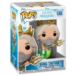 FUNKO POP Figure Disney The Mermaid Little King Triton