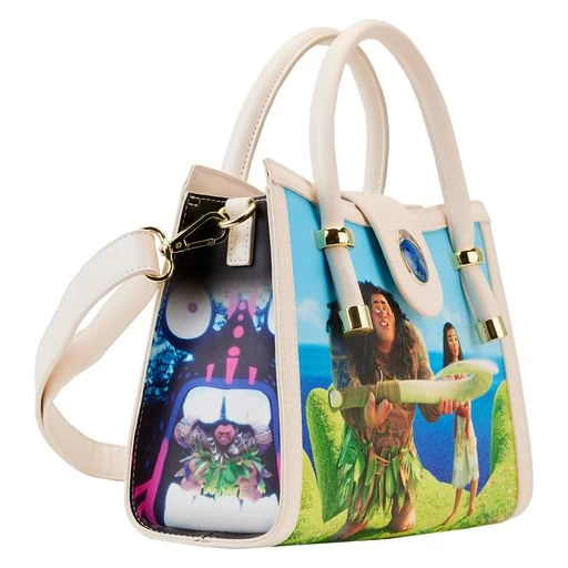 Loungefly Disney Moana Princess Scene Series Crossbody Bag 4 Loungefly Disney Moana Princess Scene Series Crossbody Bag - Image 4