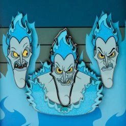 Loungefly Disney Hercules Hades Mixed Emotions 4PC Pin Set -Disney Toys kNeFIj5Y