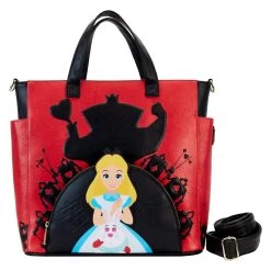 Preorder Loungefly Disney Alice And Wonderland Villains Convertible Crossbody