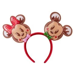 Loungefly Disney Mickey & Friends Gingerbread Cookie AOP Ear Holder Mini Backpack -Disney Toys lO8tsaa