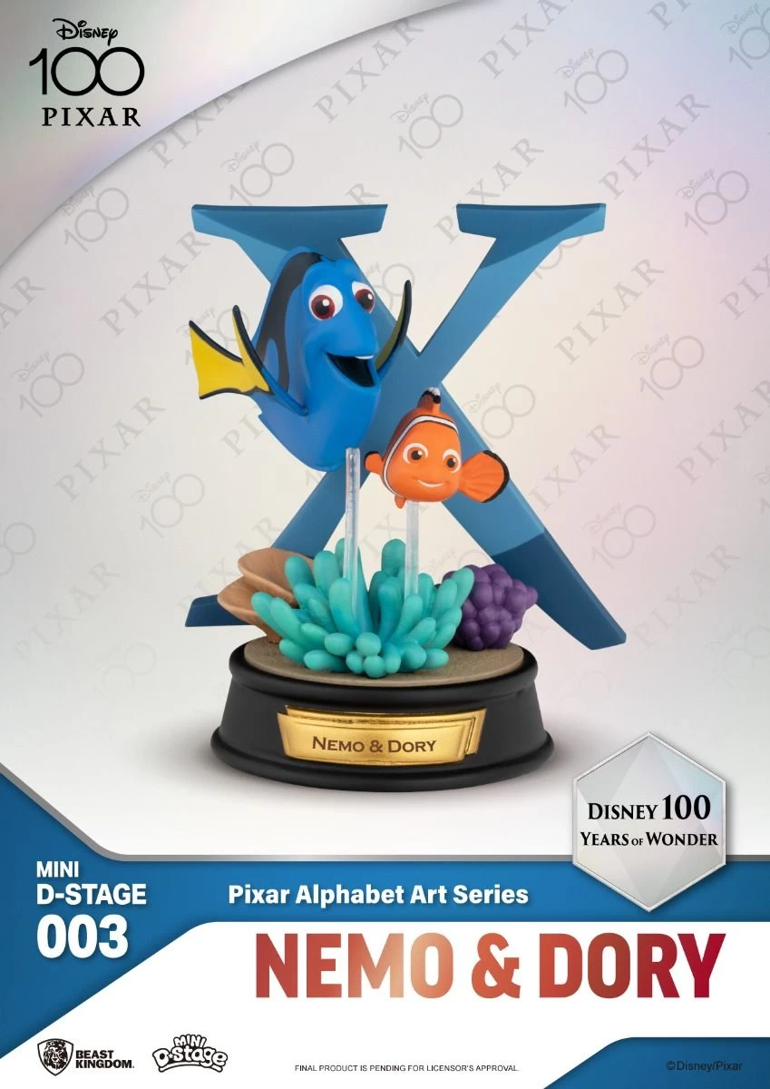 Disney 100 Years Of Wonder Mini Pixar Alphabet Art Set - Image 10