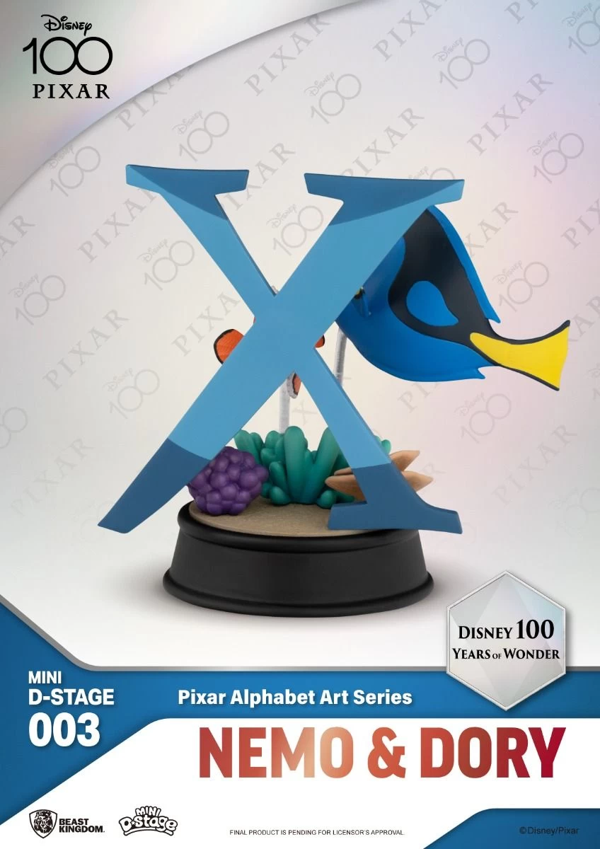 Disney 100 Years Of Wonder Mini Pixar Alphabet Art Set - Image 11