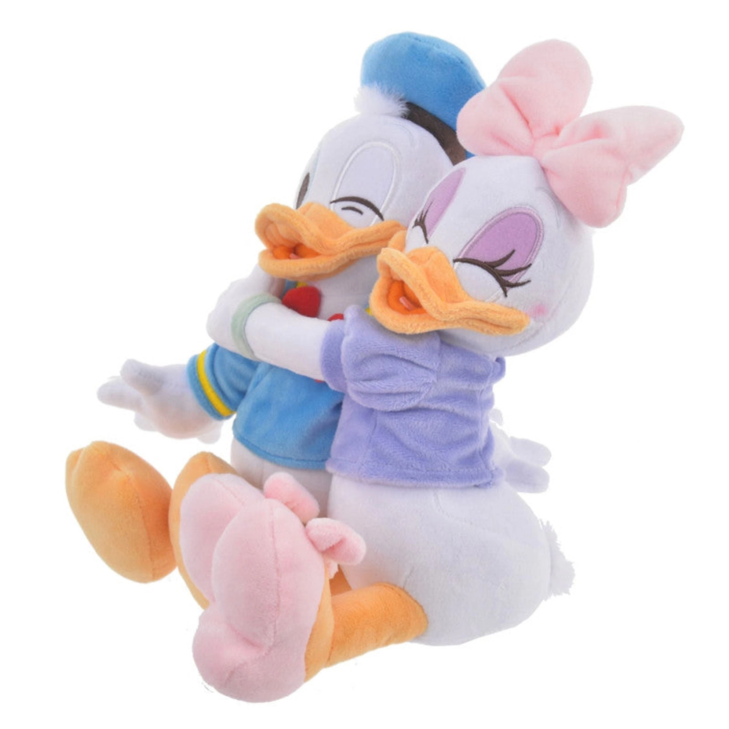 Plush Donald And Daisy Happy Hug Disney 2 Plush Donald And Daisy Happy Hug Disney - Image 2